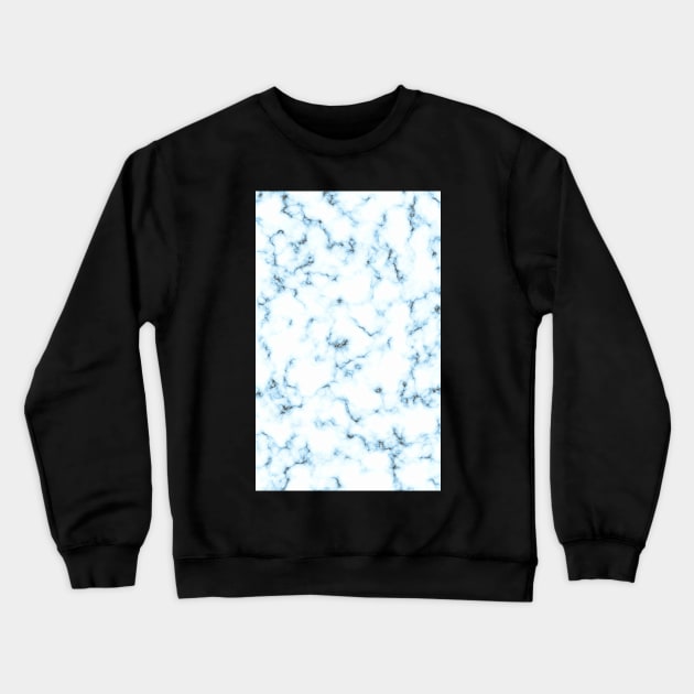 Blue Marble Phone Case Crewneck Sweatshirt by TRNCreative